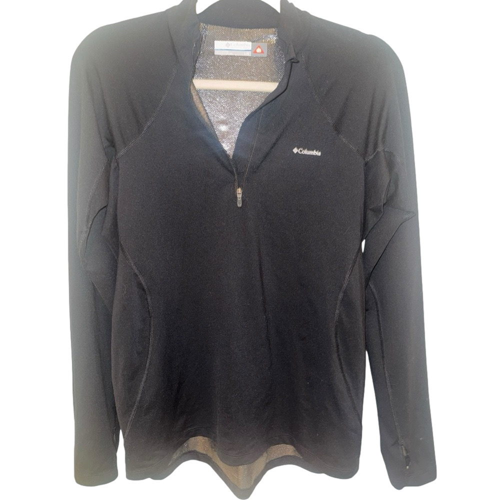 Columbia Black Half-Zip Pullover